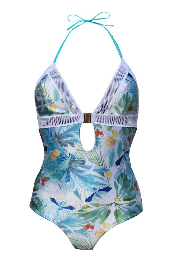 Maillot de bain une pièce triangle Linda Oasis