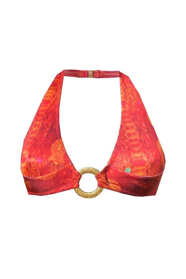 Haut de maillot brassière Ose Snake