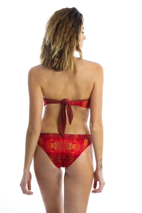 Maillot de bain une pièce bustier Aloha Snake – Image 5