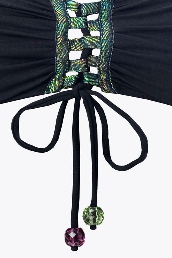 Haut de maillot bandeau Morena Black – Image 4