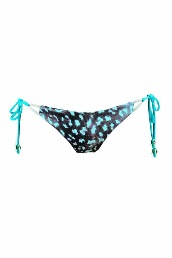 Bas de maillot léopard Bermudes Léo
