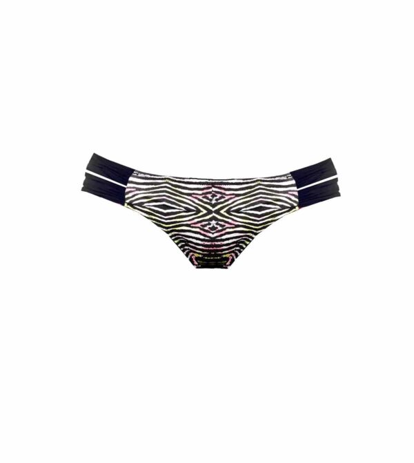 Bas de maillot taille basse Tasco Zebra
