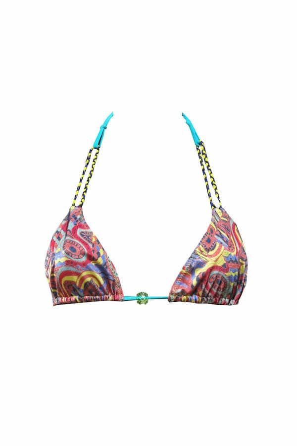 Haut de maillot triangle ajustable Bermudes Luna