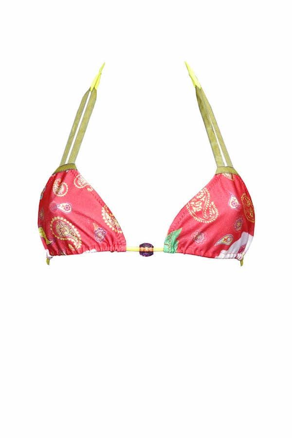 Haut de maillot triangle ajustable Bermudes Tziga