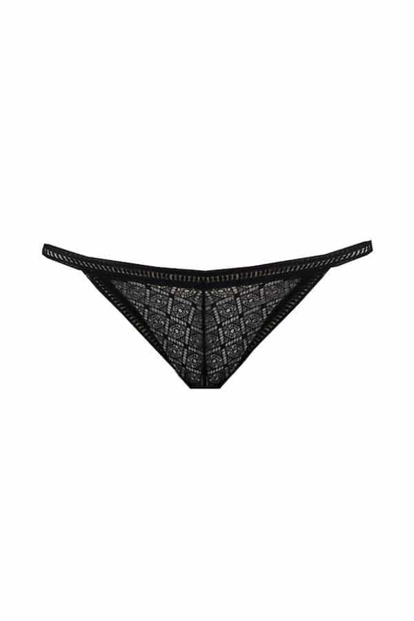 Culotte lingerie noire Mata Hari Black – Image 2