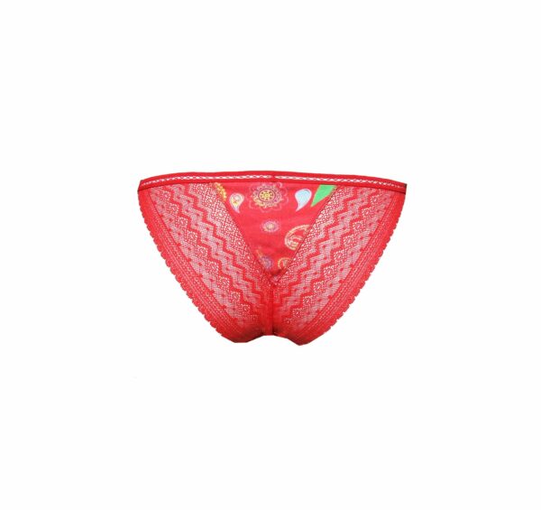 Culotte lingerie rouge Mata Hari Red – Image 3