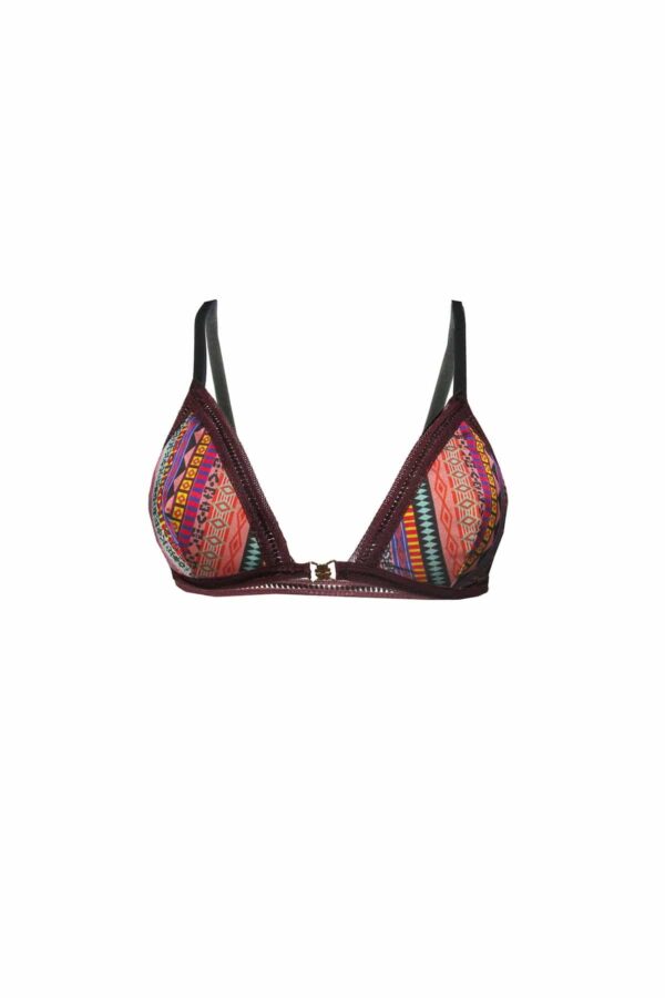 Soutien-gorge brassière prune Mata Hari Violet