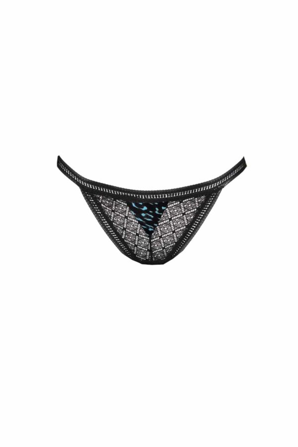 Culotte lingerie noire Mata Hari Leo – Image 2