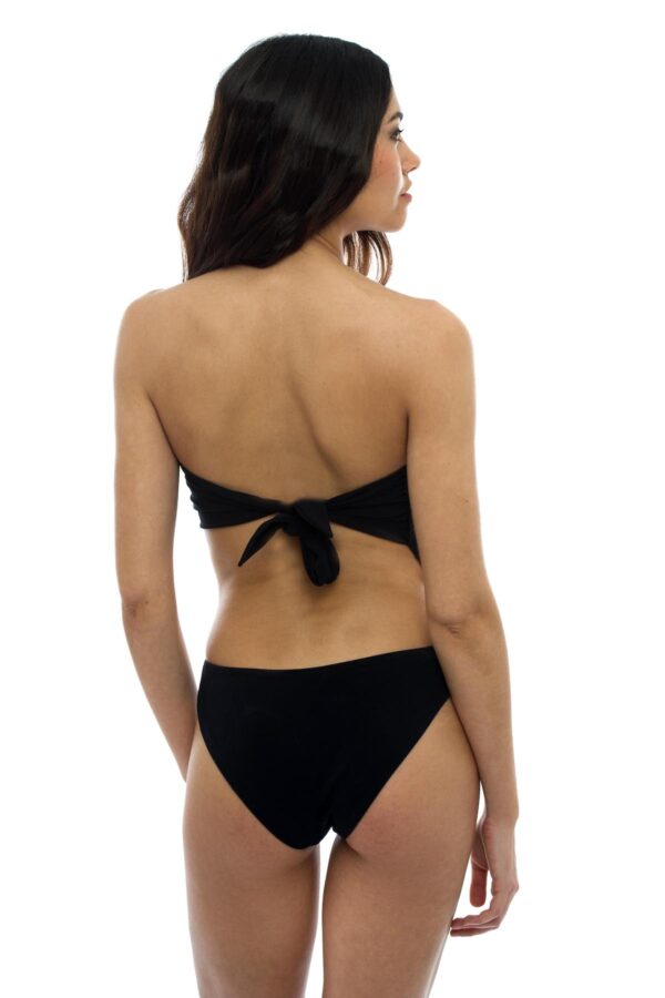 Maillot de bain une pièce bustier phosphorescent Aloha Black Magic Owl – Image 4