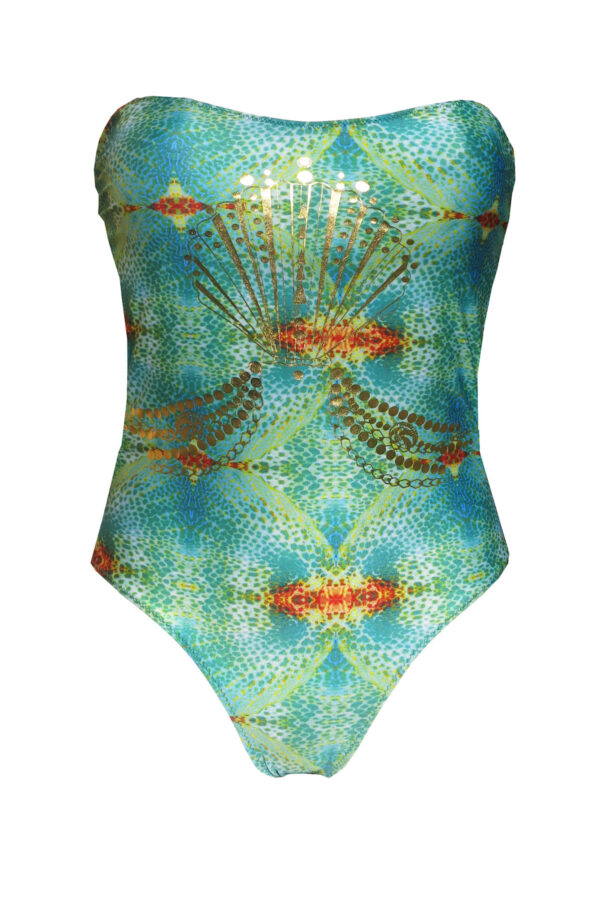 Maillot de bain une pièce bustier Aloha Abyss