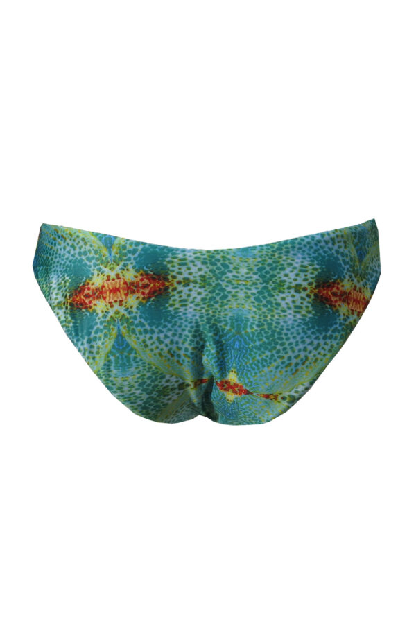 Bas de maillot tanga réversible imprimé/uni Karen Abyss – Image 2
