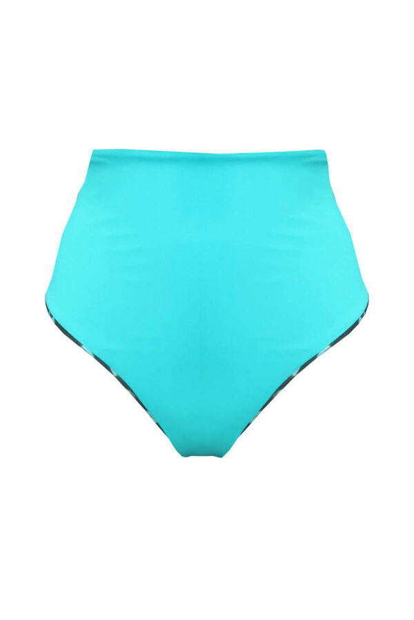 Bas de maillot taille haute réversible Rita Leo – Image 9