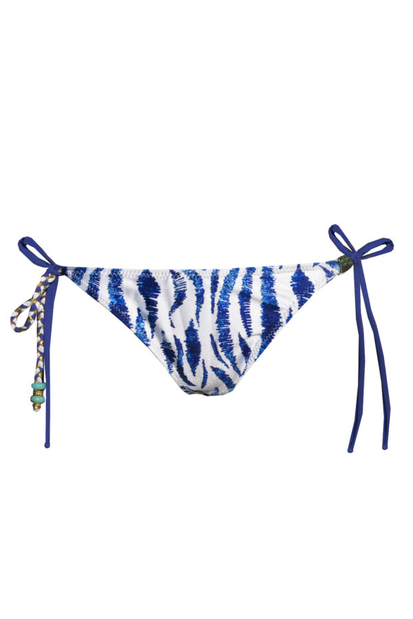 Bas de maillot avec liens ajustables Bibi Tiger Blue