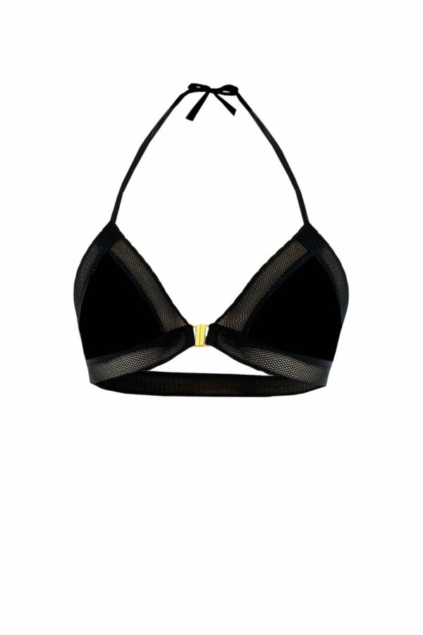 Haut de maillot triangle Fernanda Black