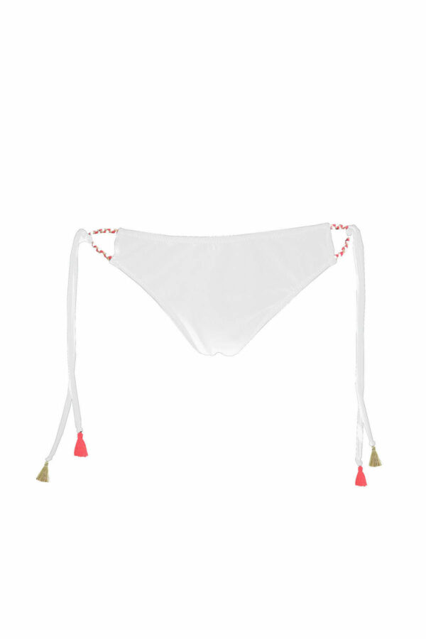 Bas de maillot ajustable Marra White