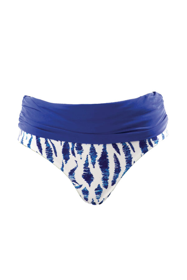 Bas de maillot réversible Rita Tiger Blue