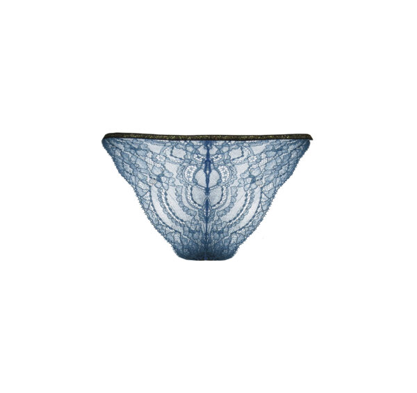 Culotte en dentelle bleue Mata Blue – Image 2
