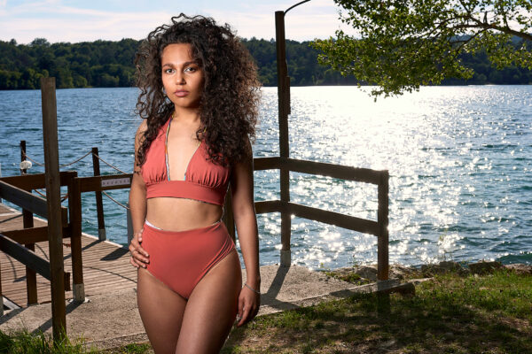 Bas de maillot taille haute réversible Rita Massa – Image 2